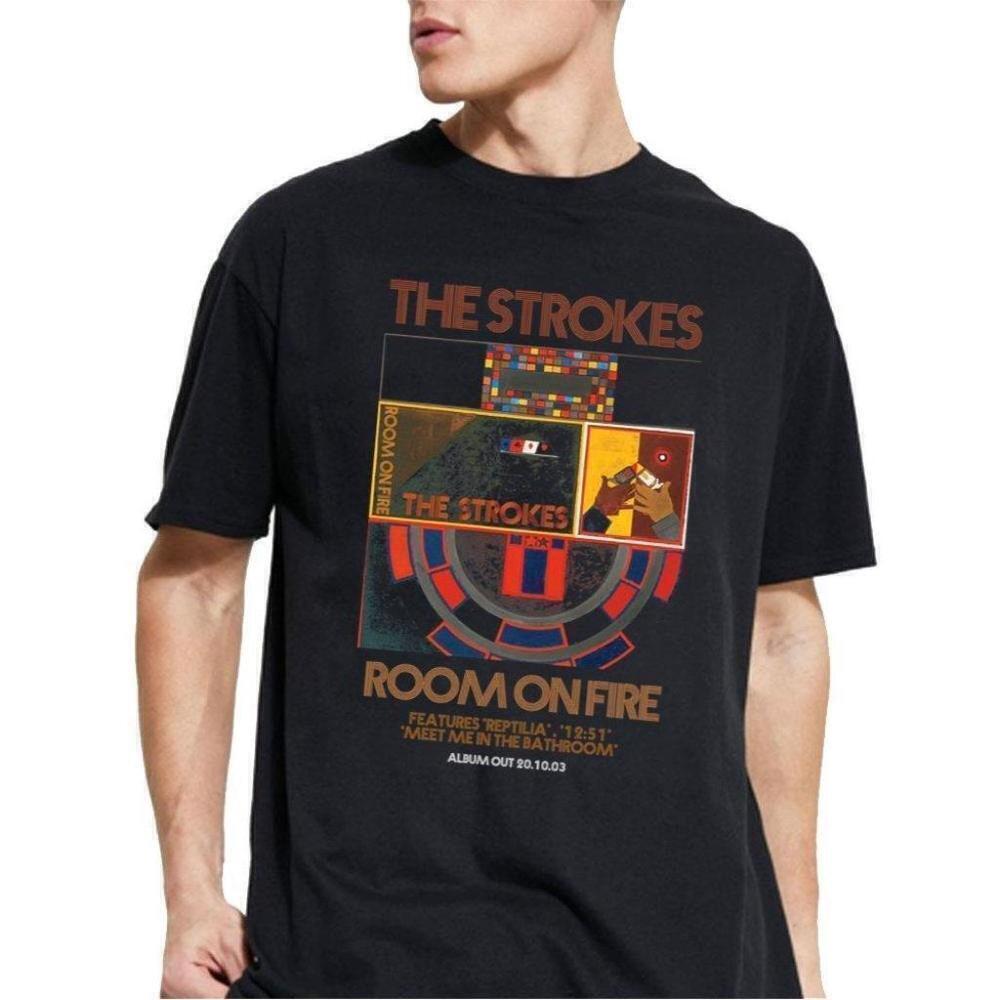 The Strokes Room On Fire Album Cover Shirt